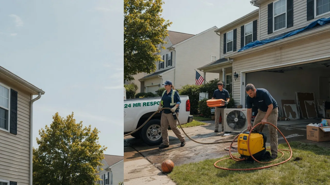 Emergency Water Damage Restoration in Luna Pier, MI near me
